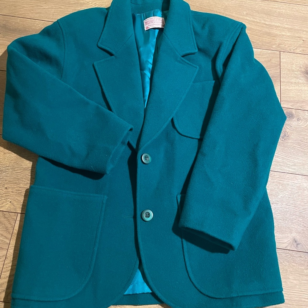 Pendleton 100% Virgin Wool, Silk Lined Jacket, Ri… - image 3